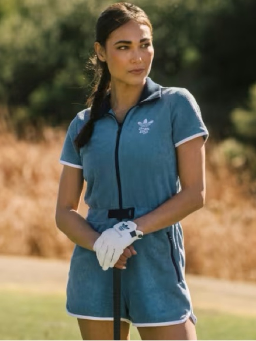 Adidas x Bogey Boys Macklemore Golf Romper Blue L